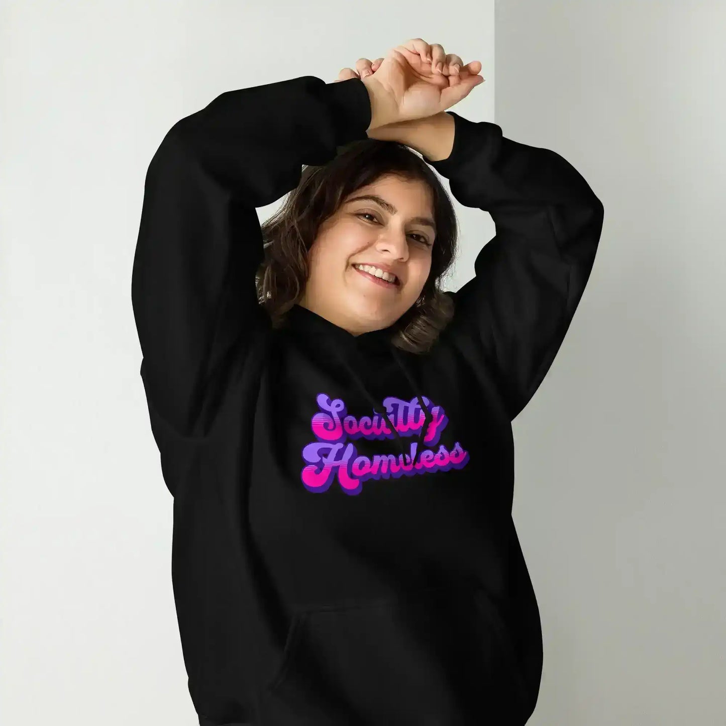 Socially Homeless Pullover Hoodie - Cady Creations