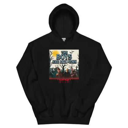 The Boys Are Back In Town Pullover Hoodie - Spooky Season Horror Collection - Cady Creations