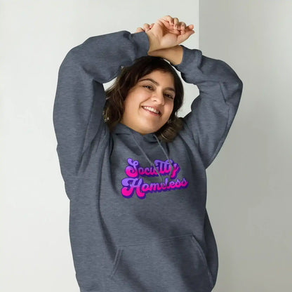 Socially Homeless Pullover Hoodie - Cady Creations