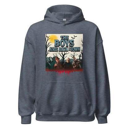 The Boys Are Back In Town Pullover Hoodie - Spooky Season Horror Collection - Cady Creations