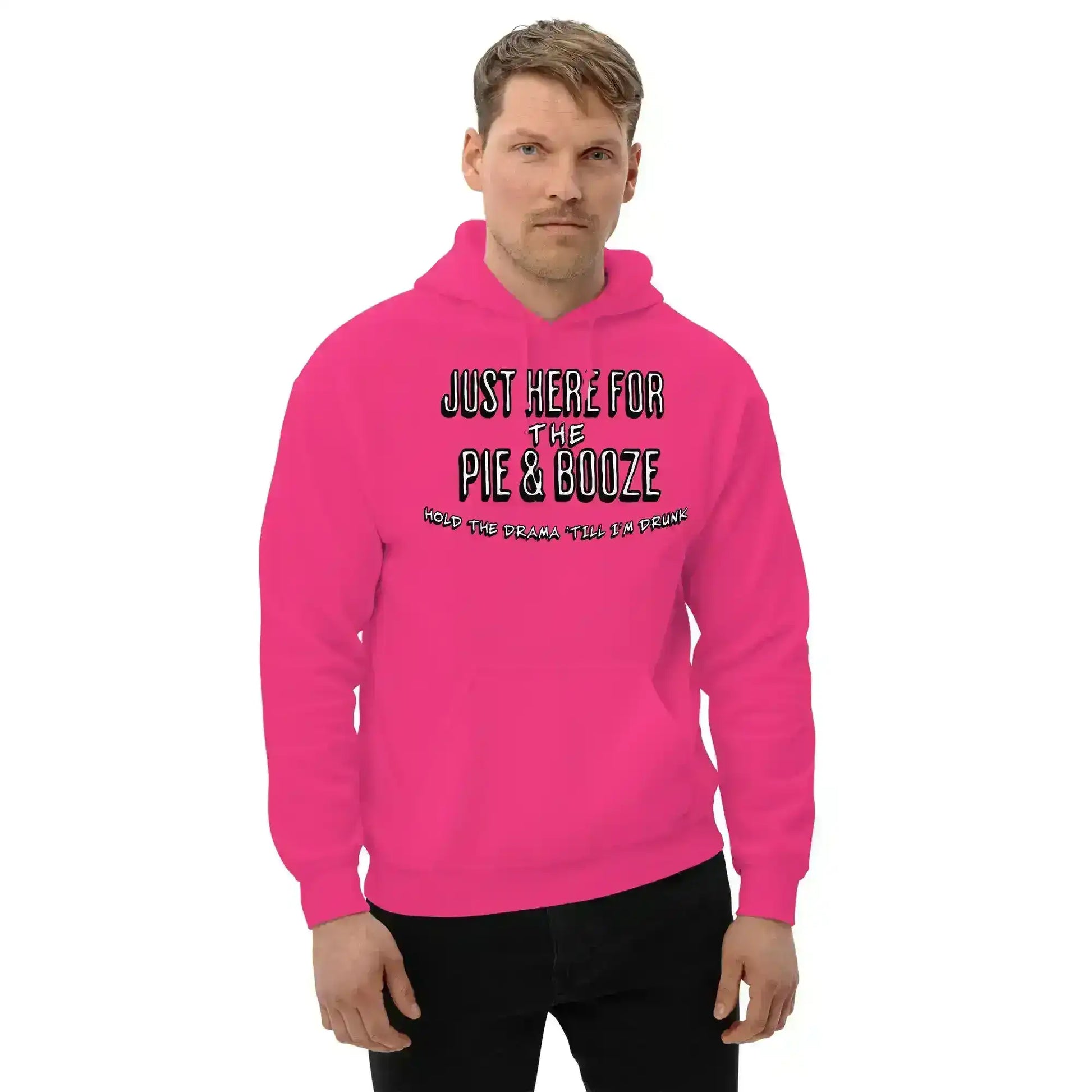 Just Here For The Pie & Booze Pullover Hoodie - Cady Creations