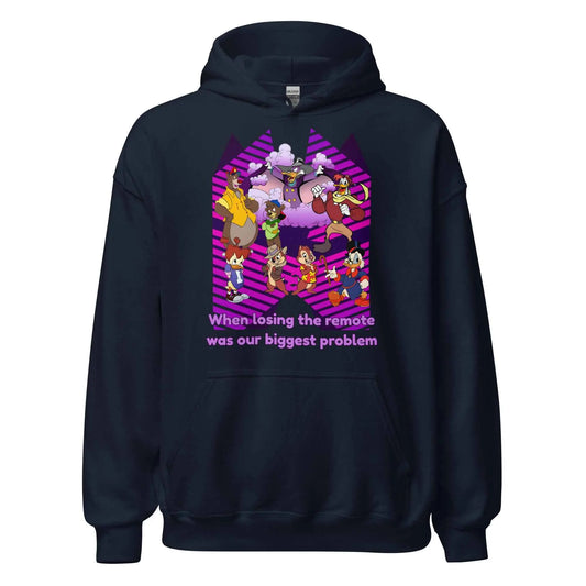When Losing the Remote Was Our Biggest Problem - Pullover Hoodie