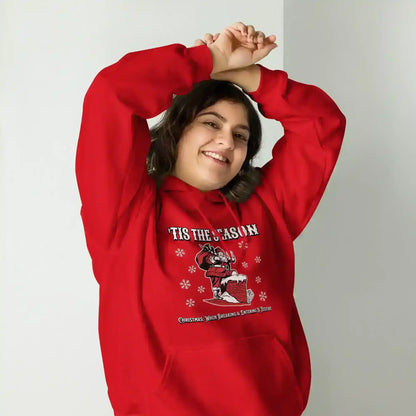 'Tis The Season When Breaking & Entering Is Festive Pullover Hoodie - Cady Creations