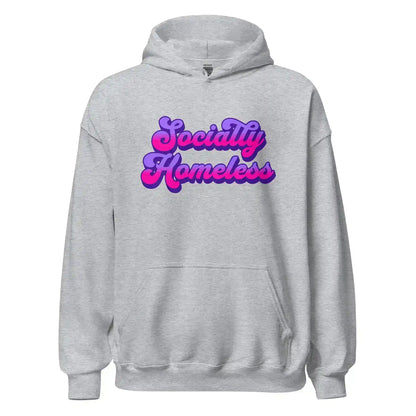 Socially Homeless Pullover Hoodie - Cady Creations