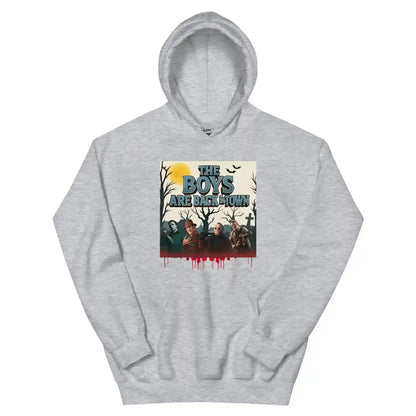 The Boys Are Back In Town Pullover Hoodie - Spooky Season Horror Collection - Cady Creations