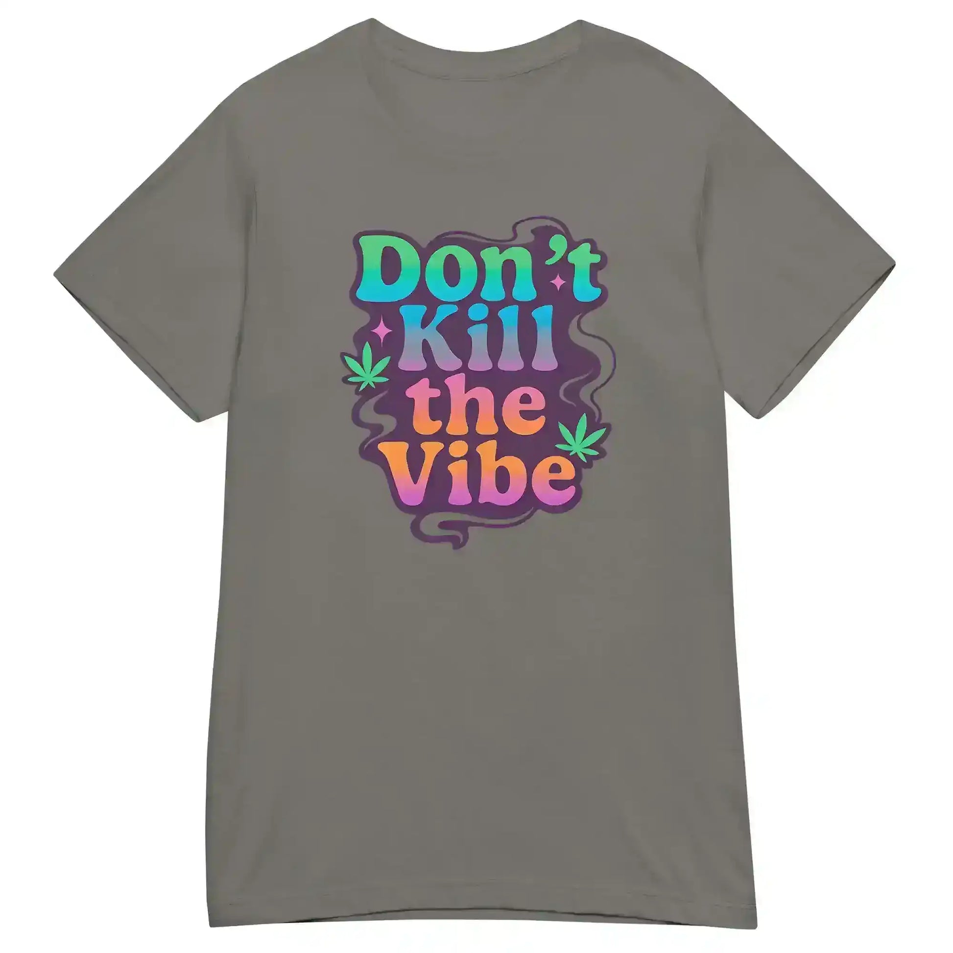 Don't Kill The Vibe Fitted Tee - Wit & Whimsy Collection - Cady Creations