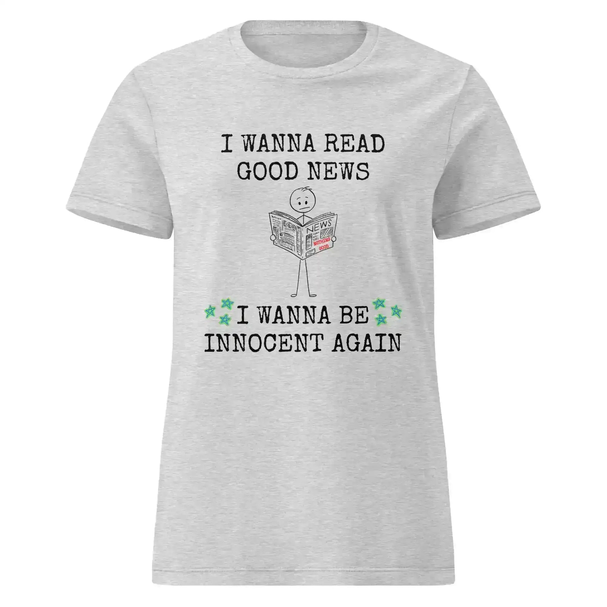 Good News Something Corporate Inspired Fitted Tee - Cady Creations