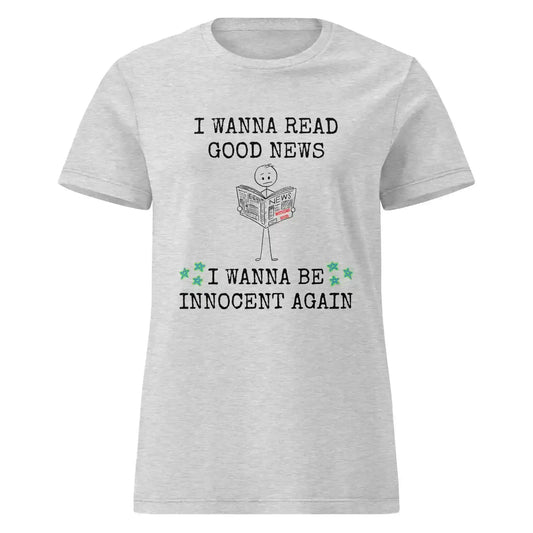 Good News Something Corporate Inspired Fitted Tee - Cady Creations