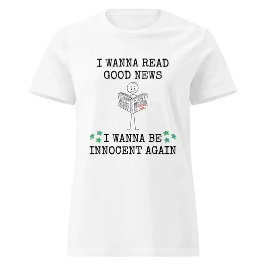 Good News Something Corporate Inspired Fitted Tee - Cady Creations