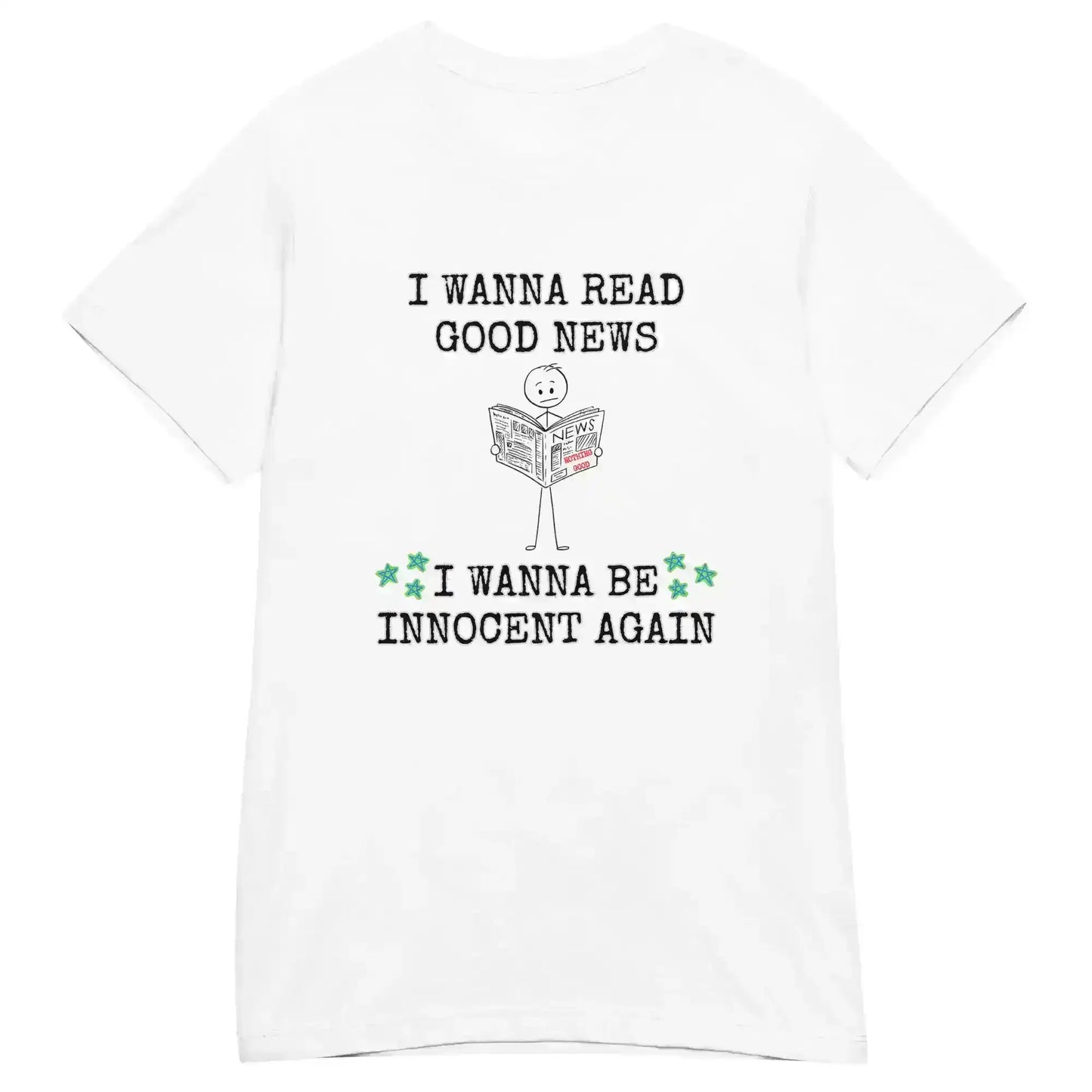 Good News Something Corporate Inspired Fitted Tee - Cady Creations