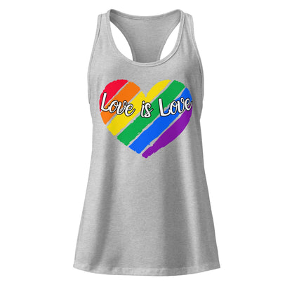 Love Is Love - Racerback Tank