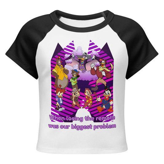 When Losing the Remote Was Our Biggest Problem - Women's Baby Tee