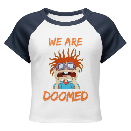 We Are Doomed Chuckie Finster - Women's Baby Tee